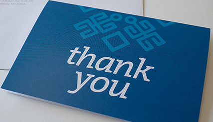 Bethesda Family Therapy | Thank You Cards