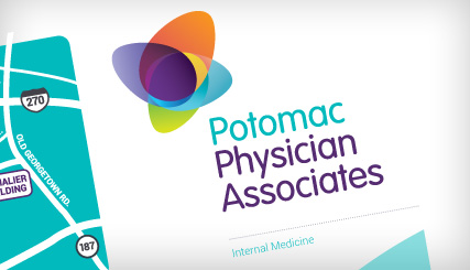Potomac Physician Associates | Healthcare Trifold Brochure