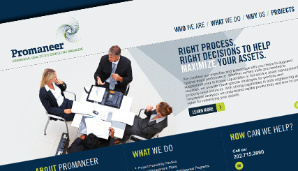 Promaneer | Launch website
