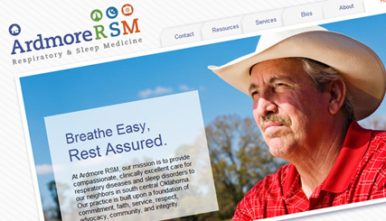 Ardmore RSM | Sleep and Respiratory Center Website