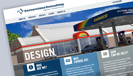 Cornerstone Consulting | Website