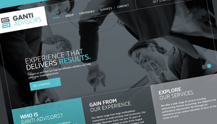 Ganti Advisors | Website