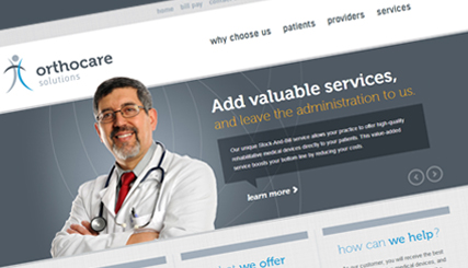 Orthocare Solutions | Website