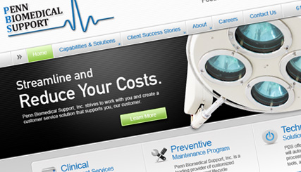 Penn Biomedical Support | Website