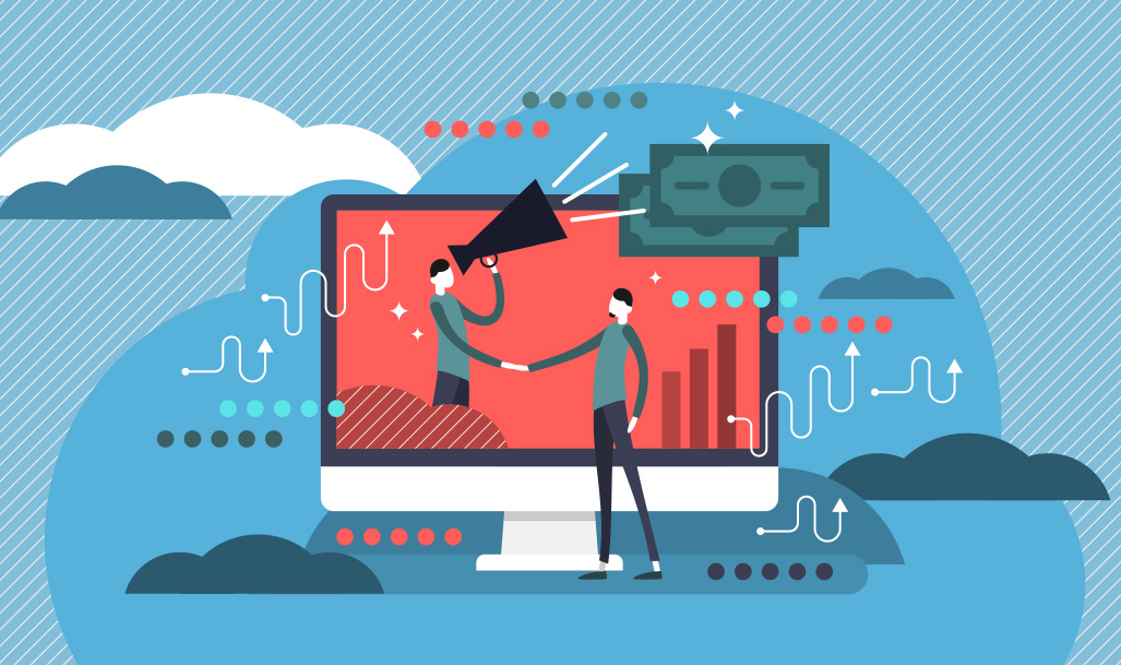 Affiliate Marketing Illustration